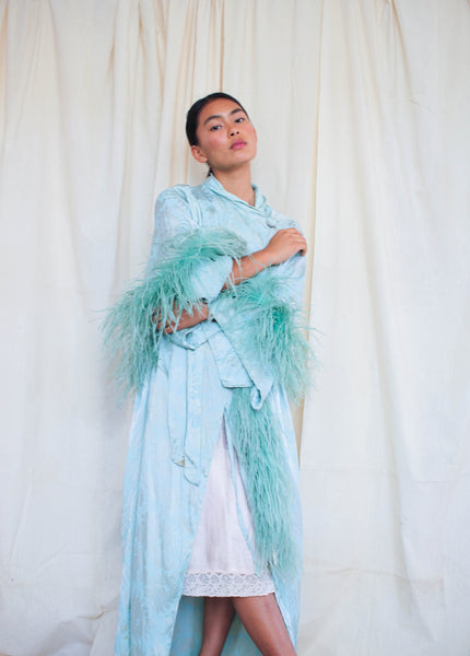 1920s Mint Ostrich Feathered Boa