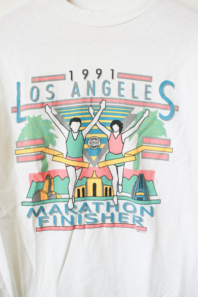 1990s Los Angeles Marathon Finishline Tee