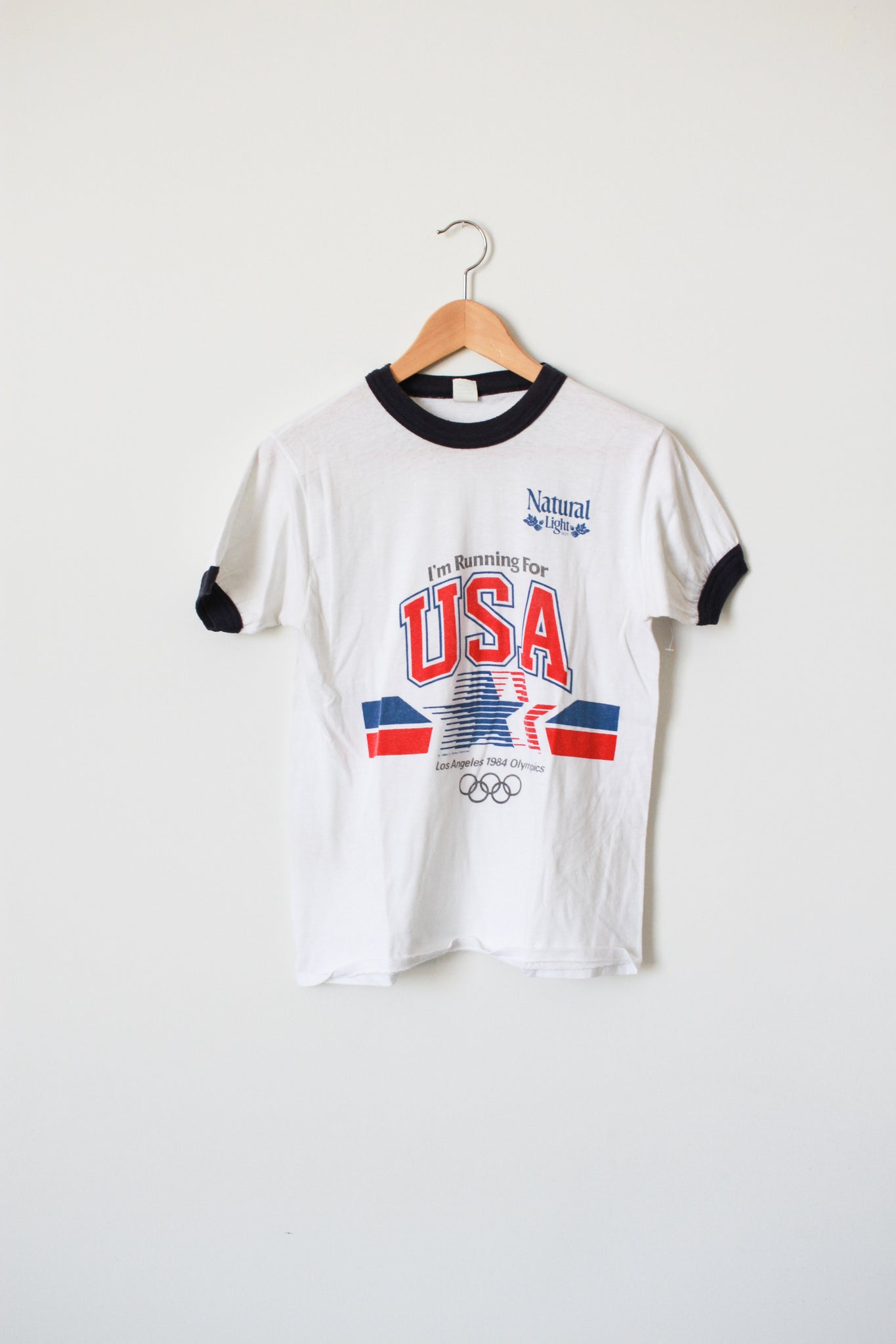 1980s Running for USA Cotton Tee