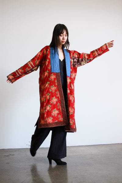 1970s Middle Eastern Embroidered Reversible Coat