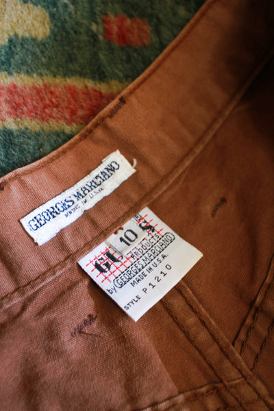 1980s Guess Clay Tone Cotton Pants
