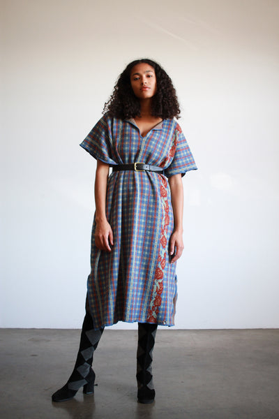 1970s Knit Italian Poncho Wrap Skirt Set