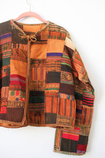 1980s Guatemalan Patchwork Jacket