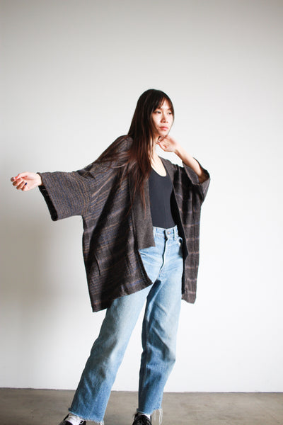 1980s Issey Miyake Striped Knit Jacket